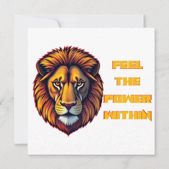 Carte  Inner Strength Unleashed (Devant)