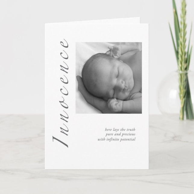 Carte Innocence Baby (Devant)