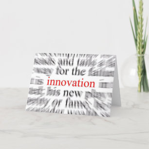 Carte Innovation