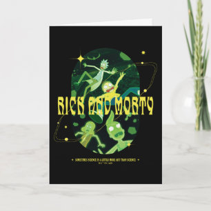 Carte Insigne de devis de décrochage de Rick et Morty