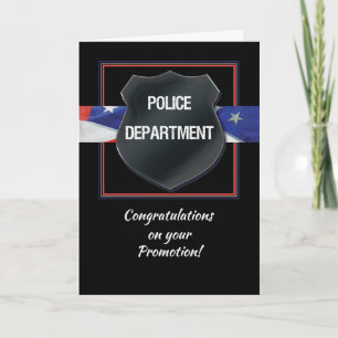 Carte Insigne de félicitations pour la promotion des emp