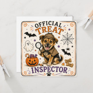 Carte Inspecteur de friandises officiel