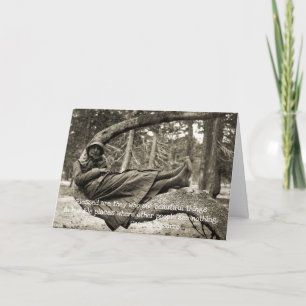 Carte Inspirational Vintage photo femme beauté