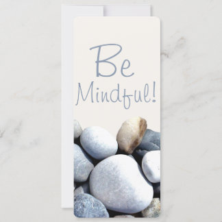 Carte Inspirationnel Chic Be Mind Signet de galets