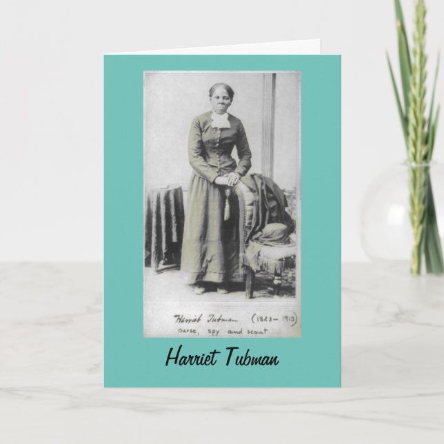 Carte Inspirations de Harriet Tubman (Devant)