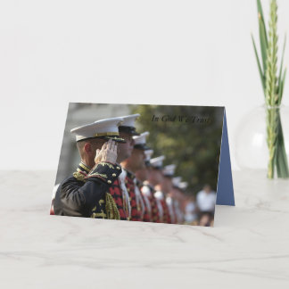 Carte inspiré militaire