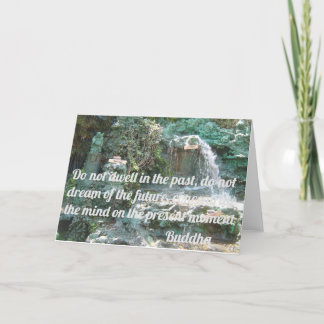 Carte inspirée bouddhiste
