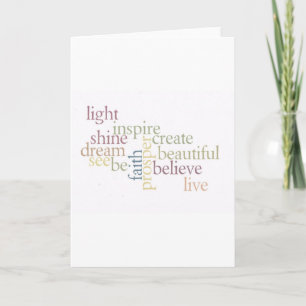 Carte Inspirer la foi