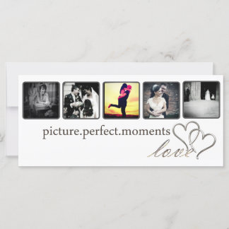 Carte instagram photo mariage