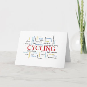 Carte Instructeur De Cyclisme Merci À L'Intérieur Dans D