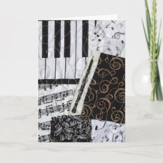 Carte Instrument de musique de bois de hautbois
