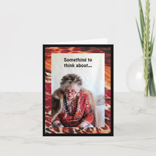 Carte Intelligence Artificielle Humoristique (Devant)