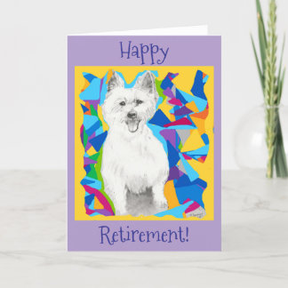 Carte intérieure Happy Retirement Blank