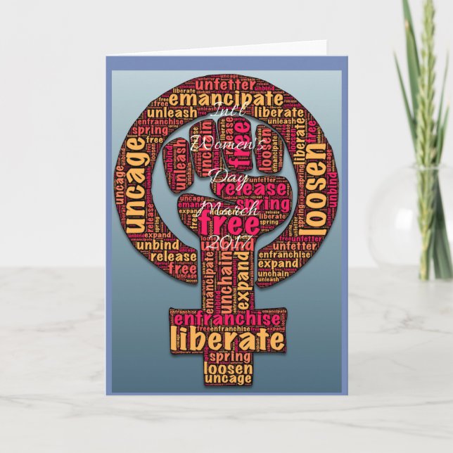 Carte international women's day 2017 (Devant)