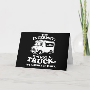 Carte Internet n'est pas un camion. C'est une série de t
