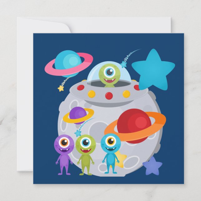 Carte Invasion Alien (Devant)