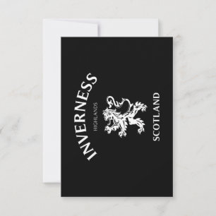 Carte INVERNESS Ecosse