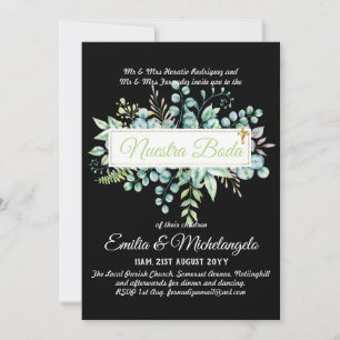 Carte Invitaciones De Boda Baratas HOJAS Modernas