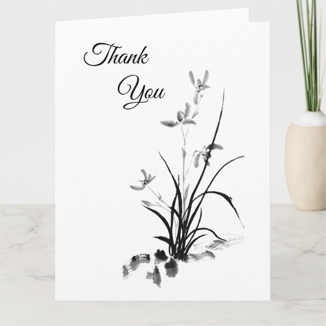 Carte Iris chinois - bw (Devant)