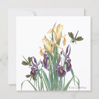 Carte Iris Jaune