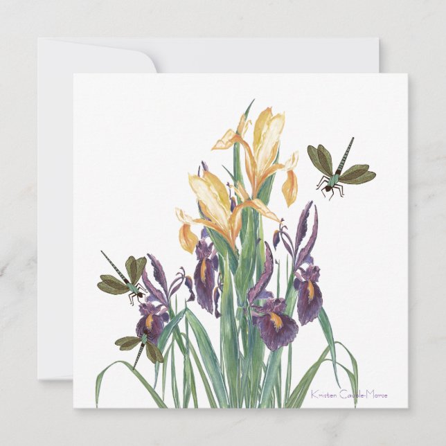 Carte Iris Jaune (Devant)