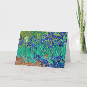 Carte Irises, 1889 by Vincent van Gogh
