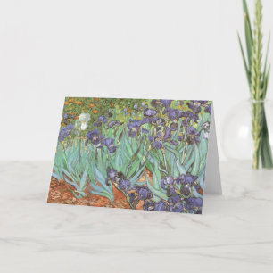 Carte Irises par Vincent van Gogh