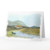 Irish Cottage par Brigid O'Neill Hovey