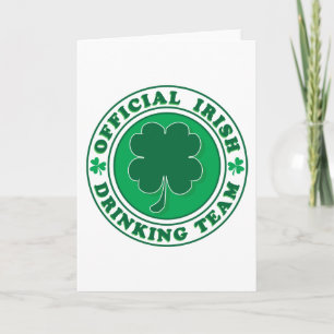 Carte Irish Drinking Team/St. Patrick's Day