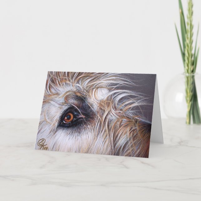 Carte Irish Wolfhound (Devant)
