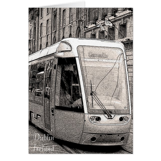 Carte Irlande Dublin (Devant)