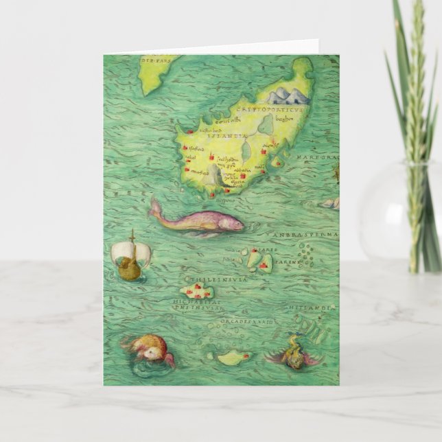 Carte Islande (Devant)