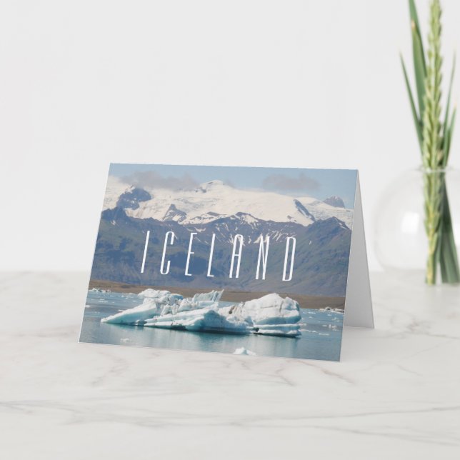 Carte Islande (Devant)