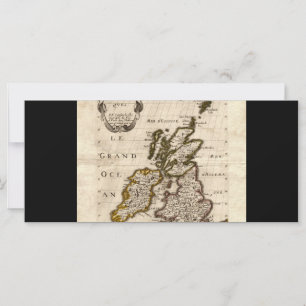 Carte Isles Britanniques - 1700 Nicolas Fils Sanson Map