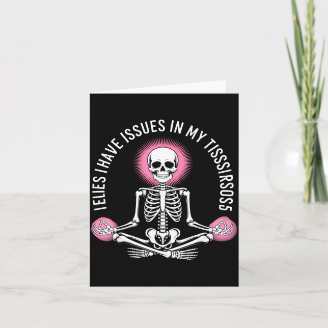 Carte Issues In My Tissues Ehlers Danlos Syndrome Awaren (Devant)