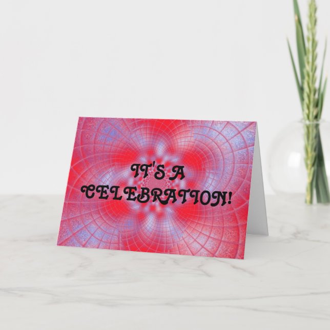 Carte It'a Celebration Card (Devant)