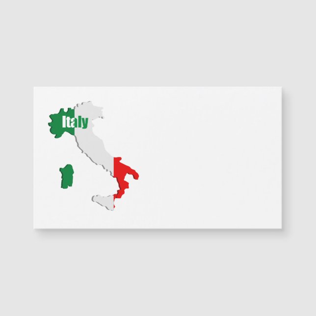 Carte Italie (Devant)