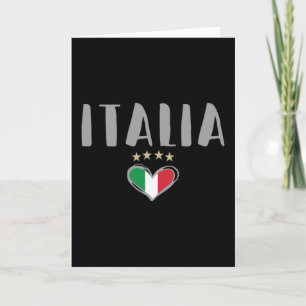 Carte Italie Football Fan Shirt Drapeau