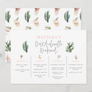 Carte Itinéraire de week-end de bachelorette boissons aq