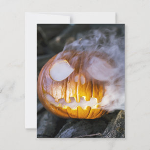 Carte Jack-o-lanterne éffrayant