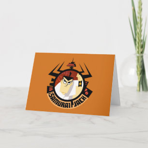 Carte Jack Samurai Dans Le Cadre Futuriste Aku