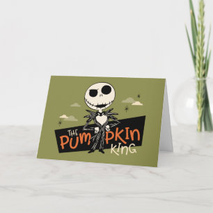 Carte Jack Skellington le roi des citrouilles