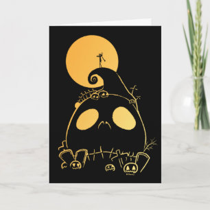 Carte Jack Skellington sur Jack Theme Spiral Hill