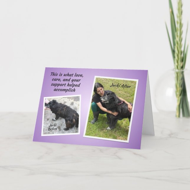 Carte Jacki TCHS Thank You (Devant)