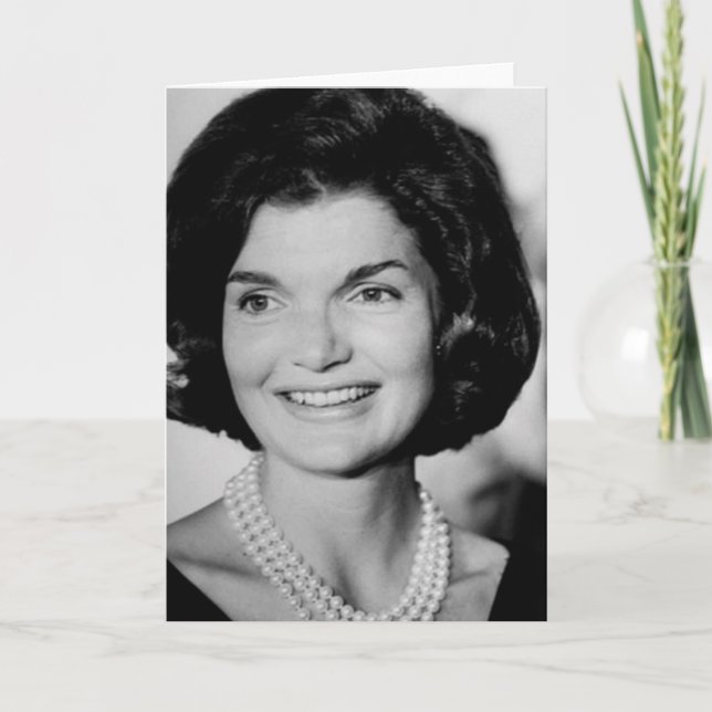 Carte Jackie Kennedy (Devant)
