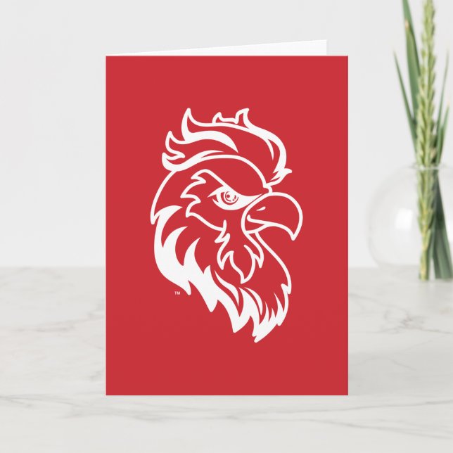 Carte Jacksonville State University Gamecocks Red Eagle (Devant)