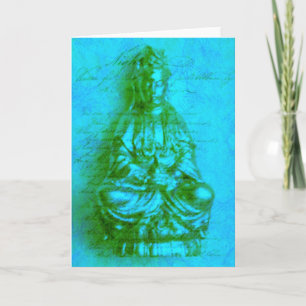 Carte Jade Kwan Yin card