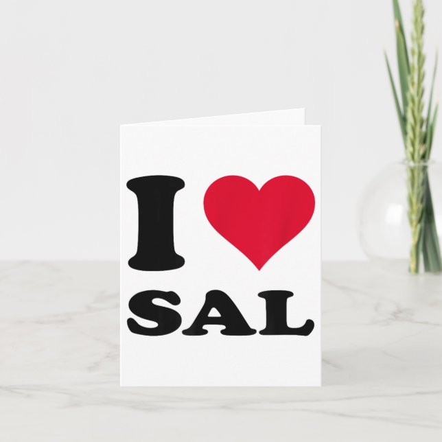 Carte J'adore Sal _1  (Devant)