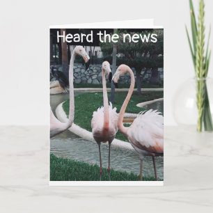 Carte J'AI ENTENDU QUE VOUS CÉLÉBREZ "40ème" ANNIVERSAIR