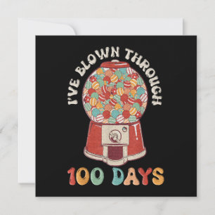 Carte J'Ai Frappé Pendant 100 Jours